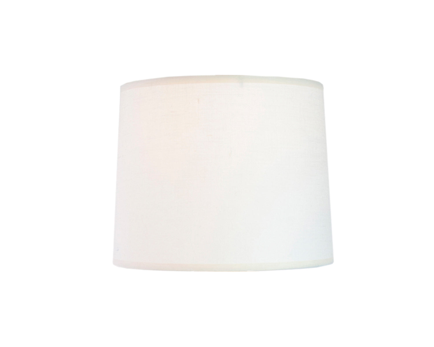 Shade: 10" off-white linen lamp shade