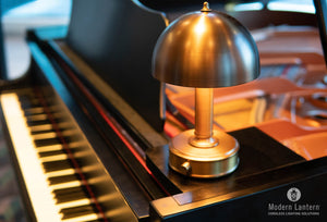 piano cordless mini lamp by modern lantern
