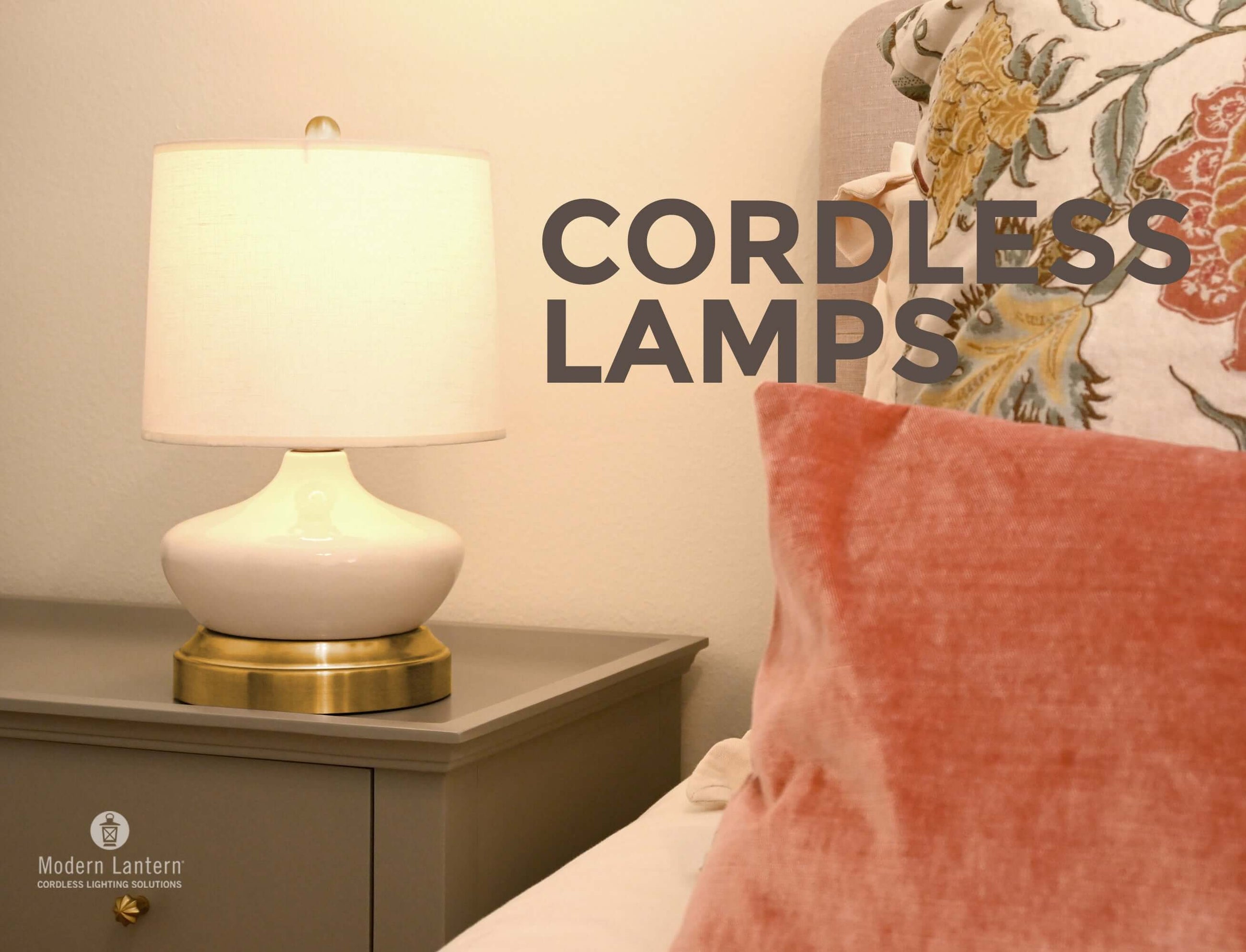 bella ivory brass designer cordless lamps