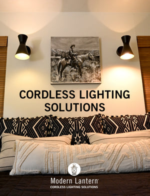 cordless lighting solutions by modern lantern