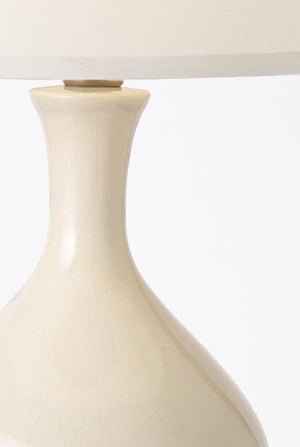 bartlett ivory brass detail cordless lamp usa