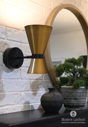 emerson modern rechargeable wall lamps by modern lantern