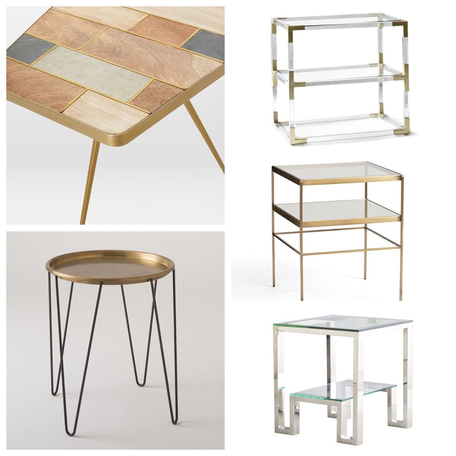 A Side Table's Best Friend - Battery Operated Lamps!