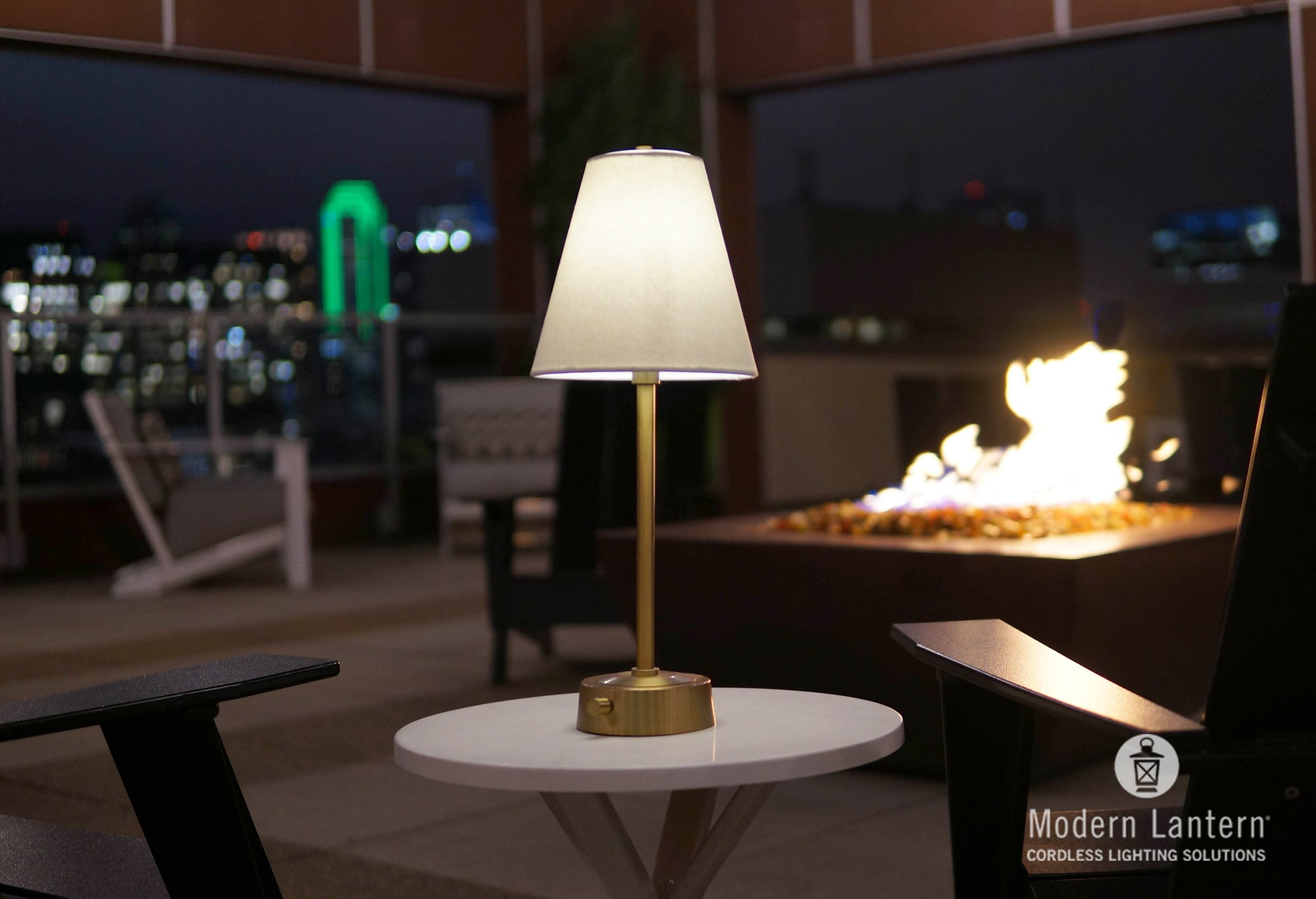 Where to use Modern Lantern Mini Buffet Adjustable Cordless Lamps in your home