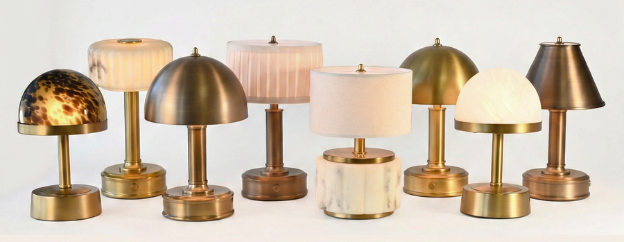 modern lantern cordless mini lamps for hospitality design firms
