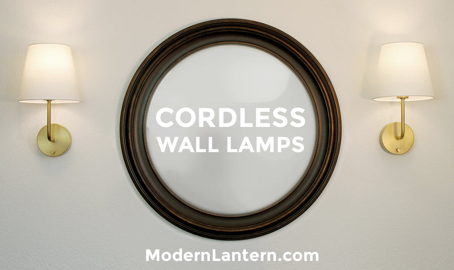 cordless rechargeable wall sconce lamps modern lantern
