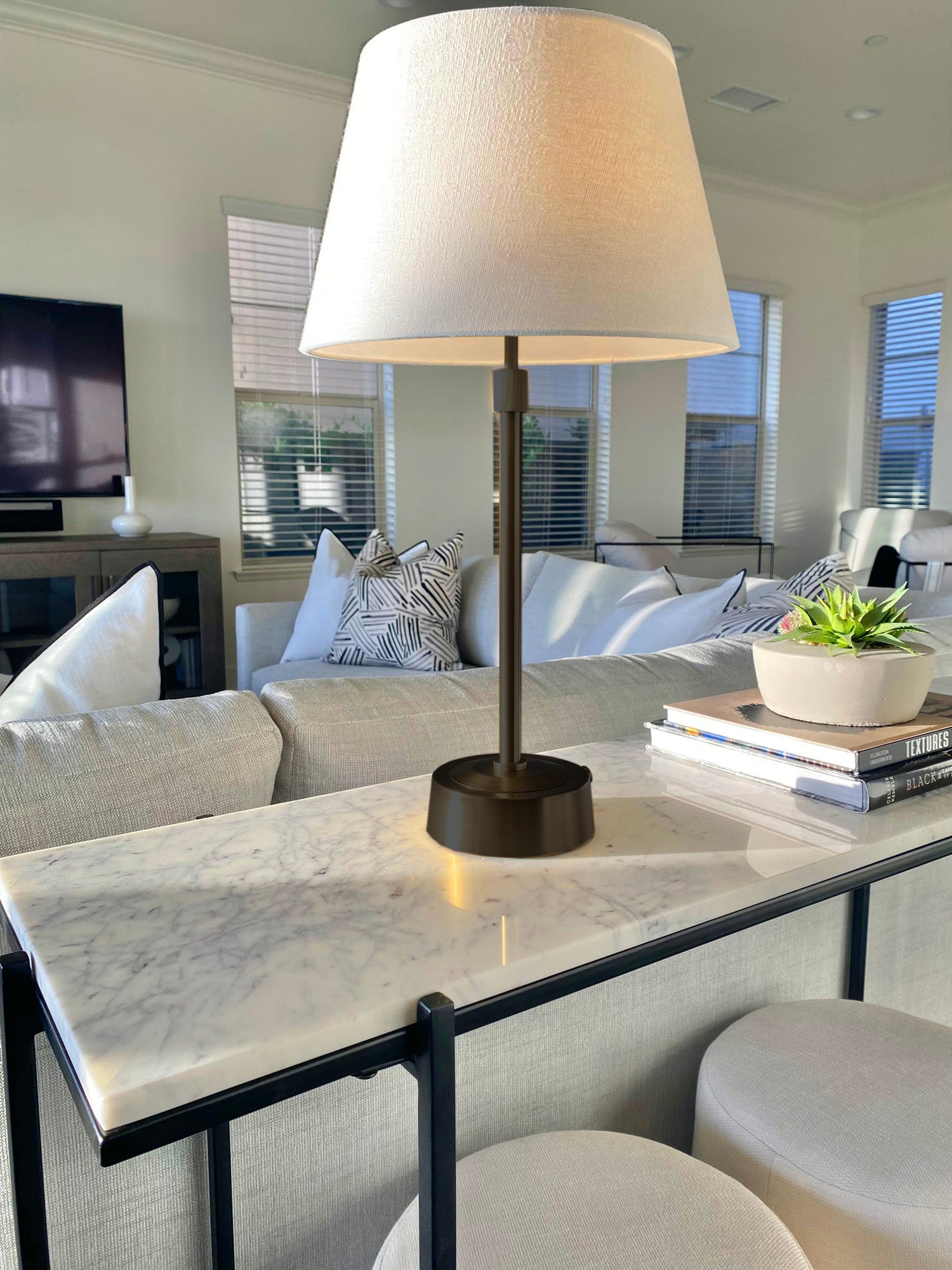 cordless black adjustable mini lamp modern lantern