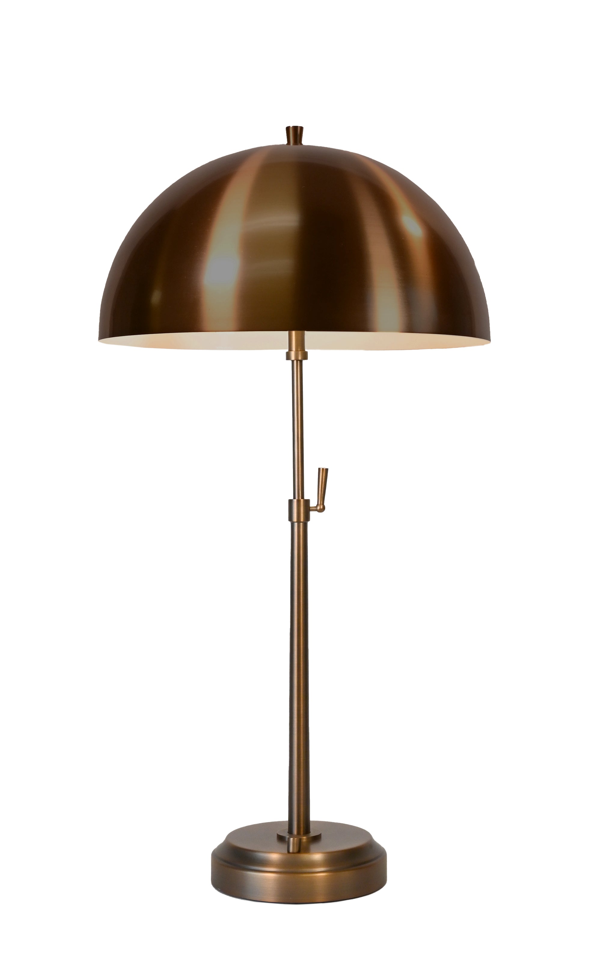 alexis dark antique brass dome shade cordless table lamp