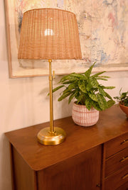 modern lantern cordless alexis lamp in brass metal finish