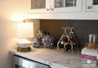 designer small cordless bella lamp dark brass