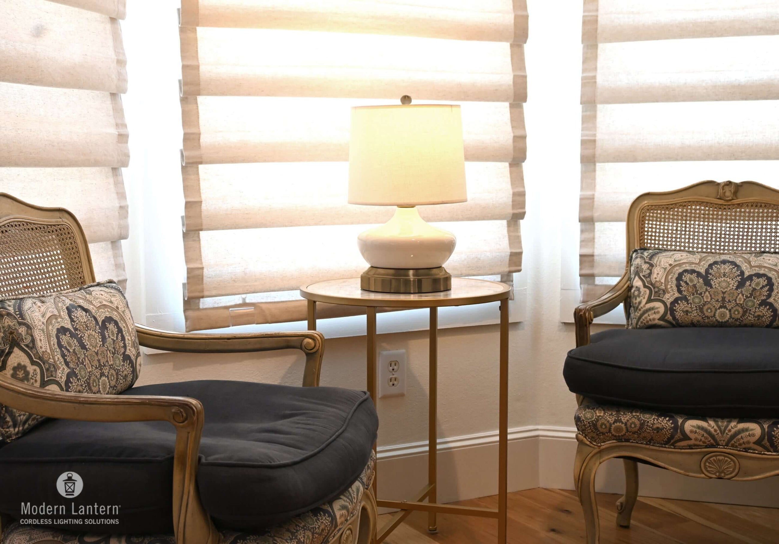 bella cordless lamp dark brass wireless
