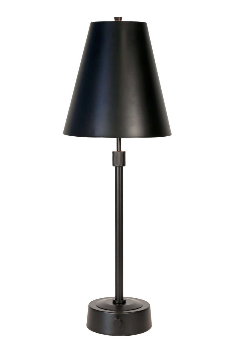 mini buffet black cordless lamp modern lantern