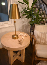 modern lantern mini buffet brass lamp