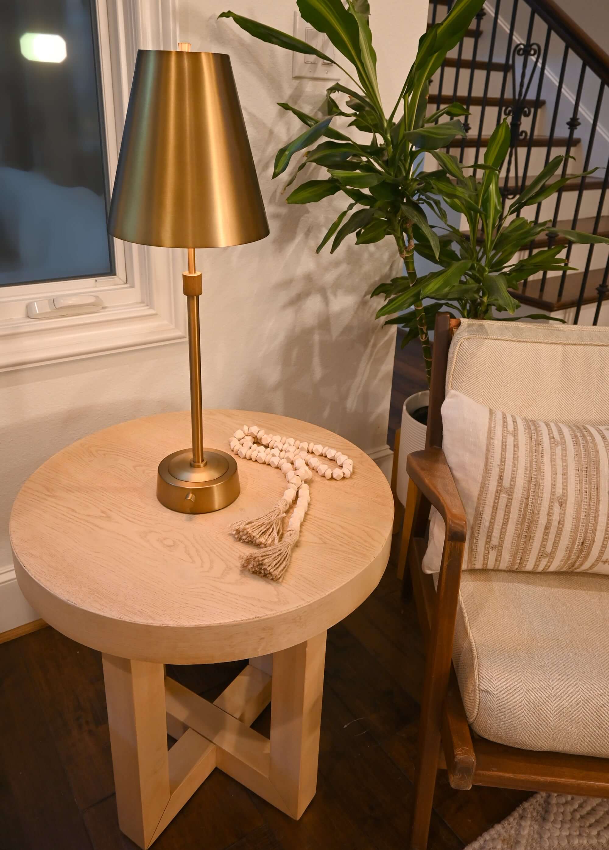 modern lantern mini buffet brass lamp