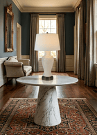 Elijah black cordless table lamp traditional entry table room design