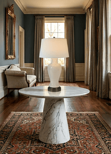Elijah black cordless table lamp traditional entry table room design
