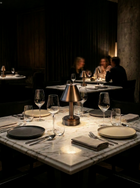 lara mini wireless table lamp for fine dining restaurant groups