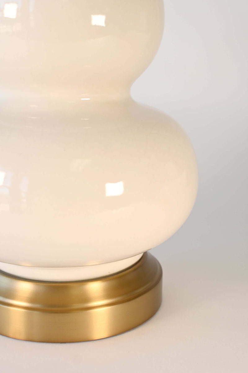marilyn ivory on brass lower detail of ceramic body
