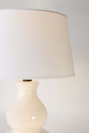 marilyn detail image showing shade and ivory ceramic body