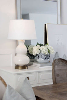 marilyn ivory dark brass designer cordless lamp