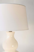 upper detail of our marilyn cordless lamp by modern lantern