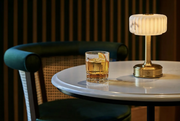 milo brass rechargeable perfect for setting mood in fine dining