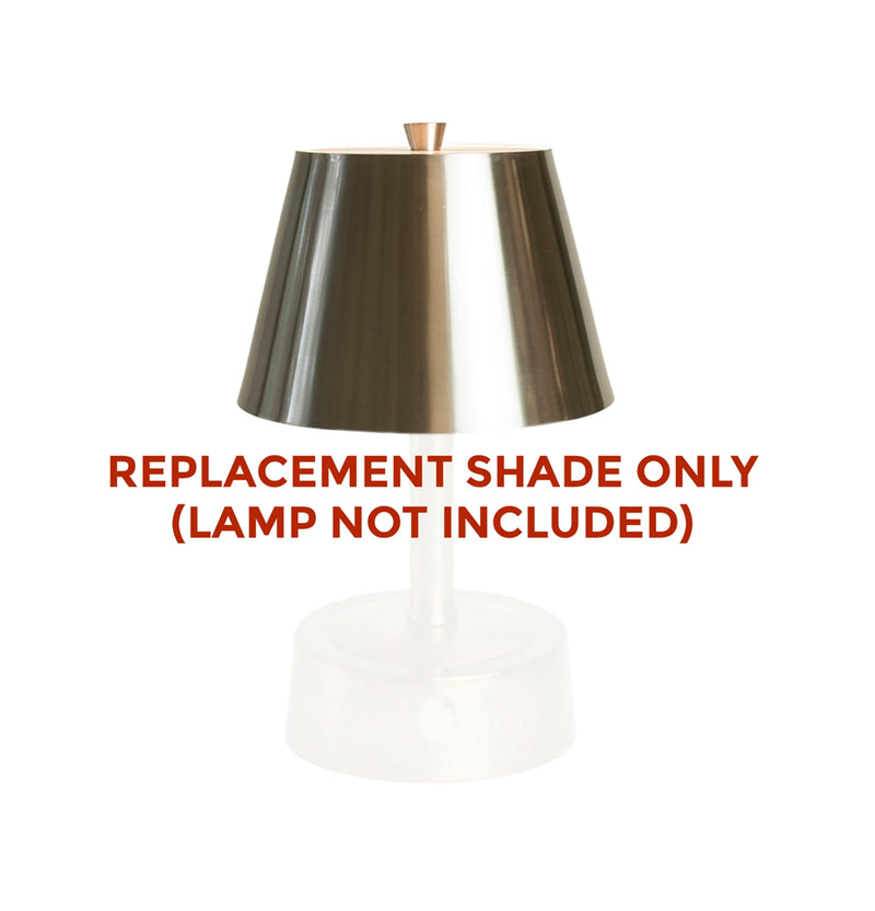 Mini Metal Shade for Modern Lantern