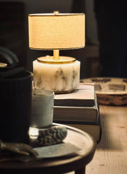 nora mini marble cordless lamp by modern lantern is rechargeable
