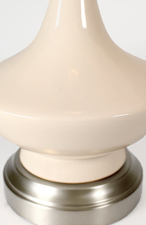 oliver ivory glaze made in the usa battery operated lamp