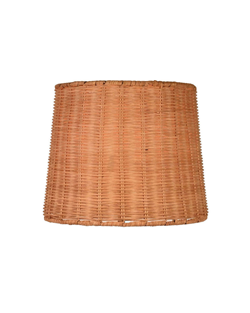 Shade: Rattan 10" lamp shade