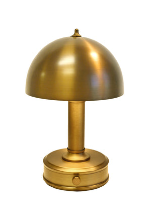 Tito Antique Brass Metal Cordless Mini Lamp