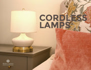 bella ivory brass designer cordless lamps