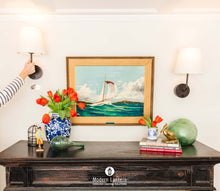 designer fireplace mantle wireless wall lamps