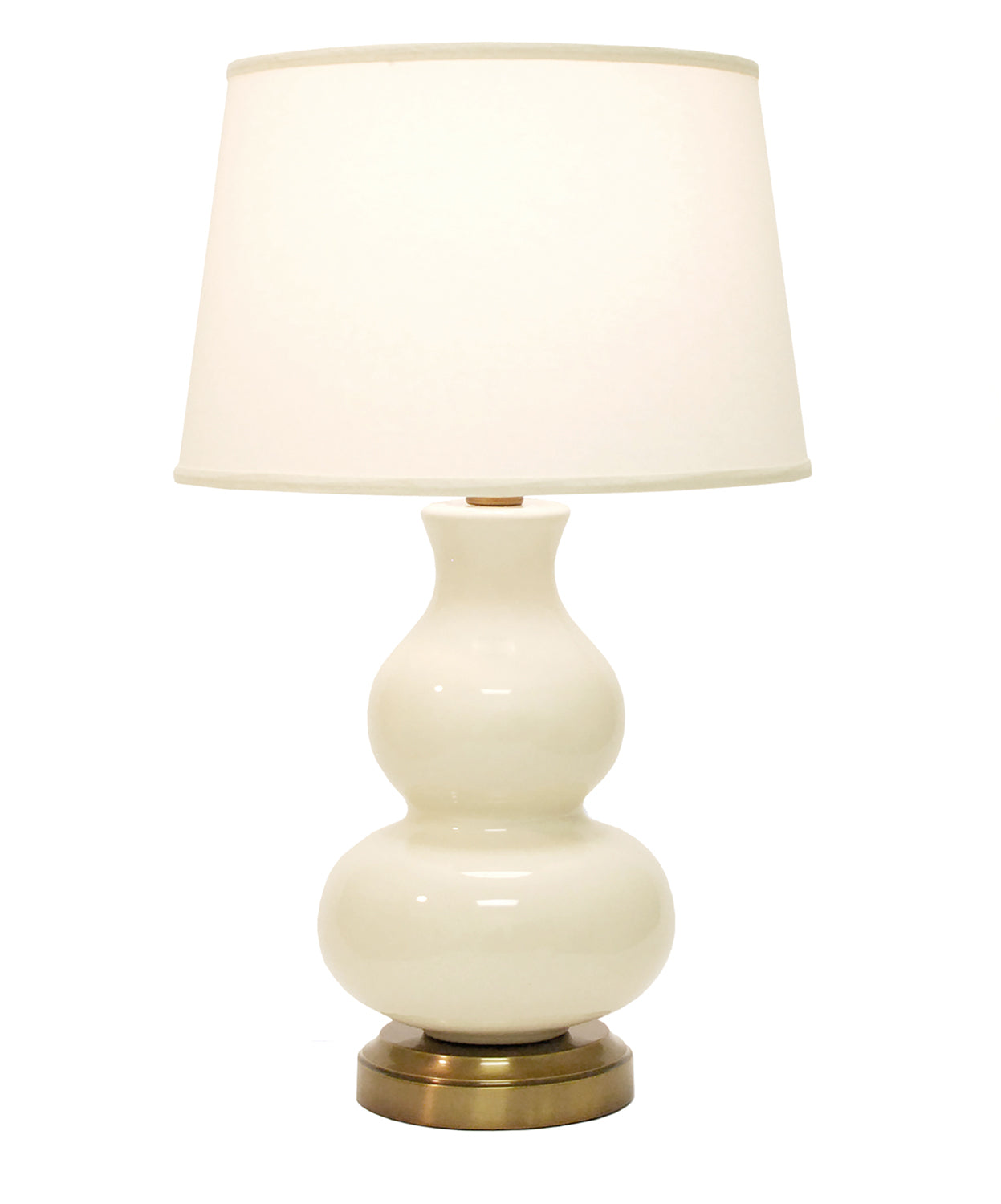 Marilyn Ivory on Brass Cordless Lamp - Made in the USA