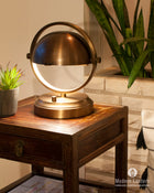 ABBEY BRASS CORDLESS LAMP BY MODERN LANTERN