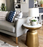 bella small brass cordless table lamp