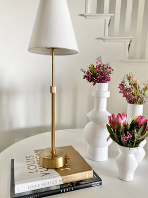 brass wireless battery operated lamp modern lantern