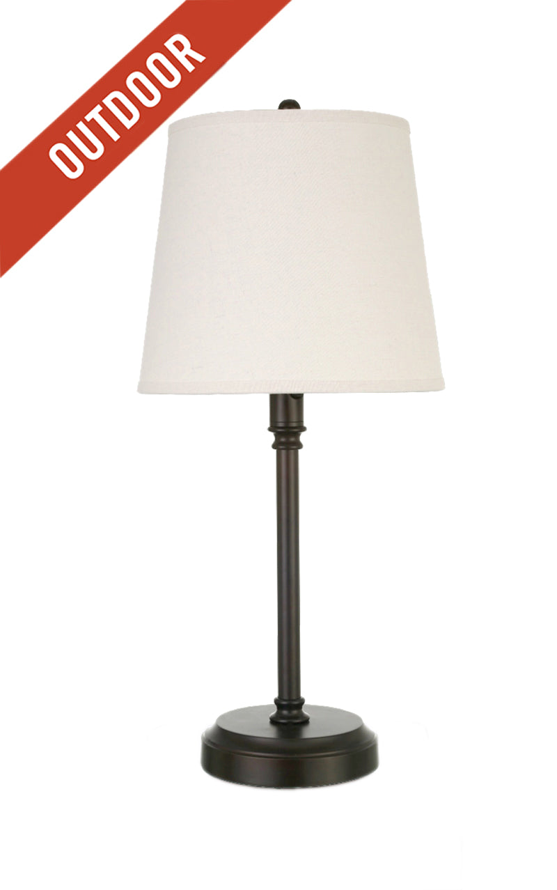 Capri Outdoor Cordless rechargeable lamp by modern lantern