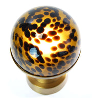 modern lantern tortoise glass shade detail