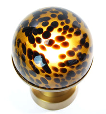 modern lantern tortoise glass shade detail
