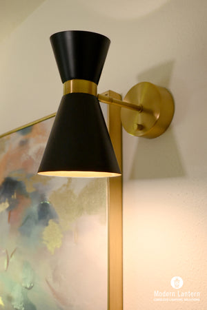 emerson cordless wall lamp modern lantern