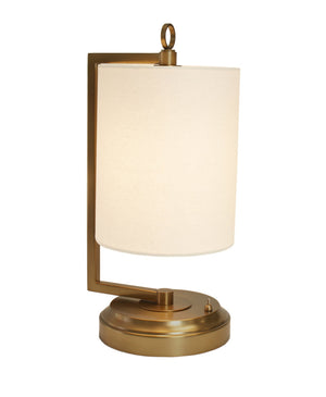 Jynn antique brass cordless table lamp by modern lantern