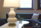 marilyn ivory brass rechargeable batttery table lamp