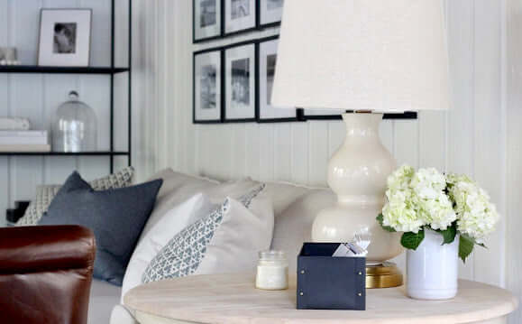 Marilyn Ivory on Brass cordless rechargeable table lamp