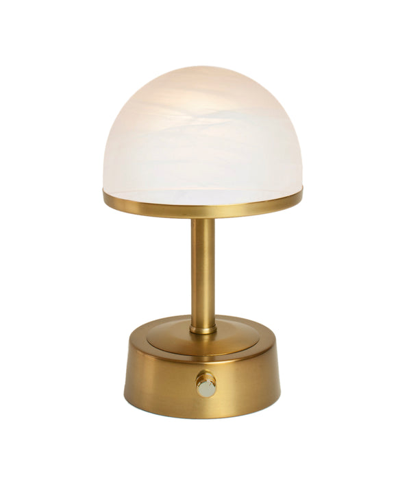 Art deco brass on sale lamp