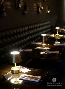 Modern Lantern Mini cordless lamps restaurant lighting