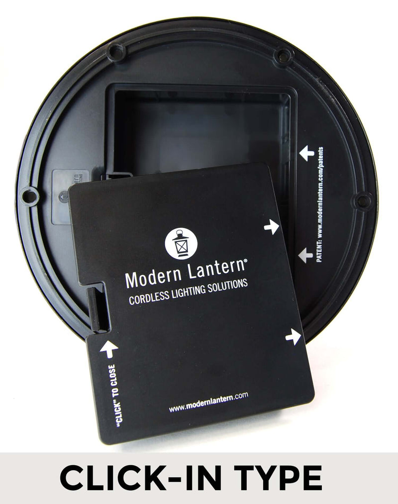 modern lantern click in type rechargeable battery pack