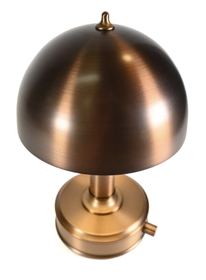 Tito rechargeable brass small lamp for restaurant and bar installations