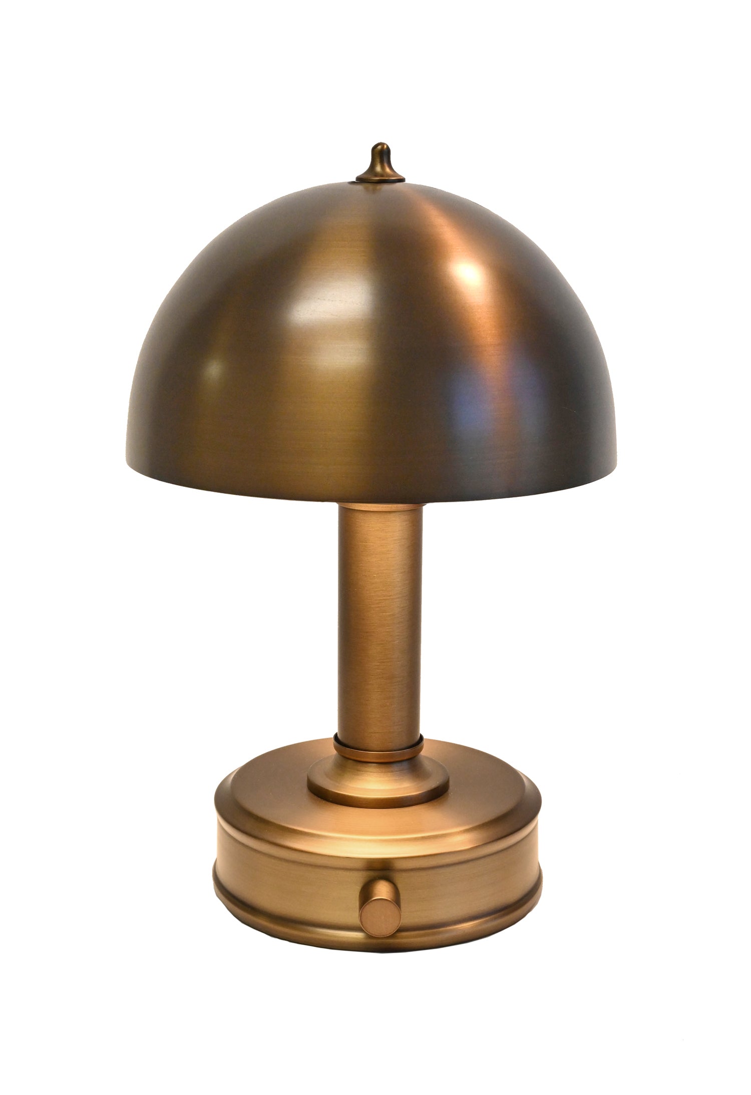 Abbey Cordless Lamp - Dark Antique Brass