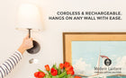 modern lantern rechargeable wall lamps